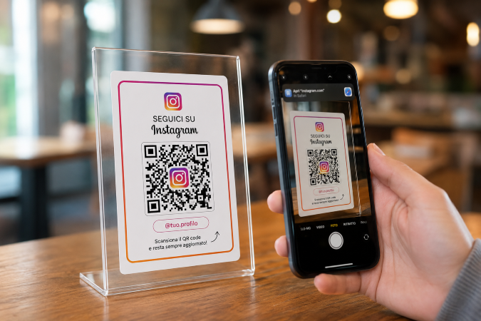 QR Code per Instagram