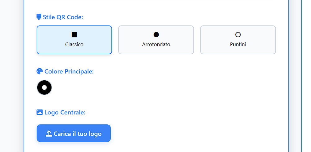 Personalizza lo stile