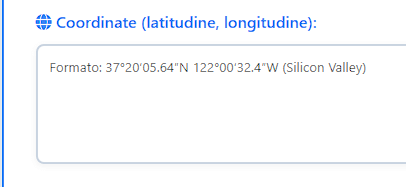 Inserisci il contenuto richiesto